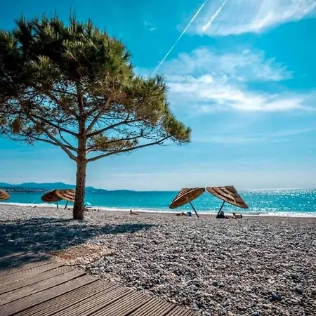 Apartmán Casa Azur - Jardin & Terrasse Au Calme - Plages 800m Villeneuve-Loubet